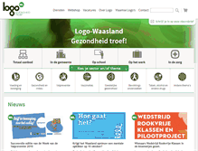 Tablet Screenshot of logowaasland.be